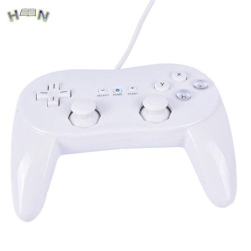 Blanc - Contrôleur De Jeu Filaire Classique, Manette À Distance Pour Ns Wii, Deuxième Génération, Nouveau