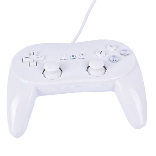 Blanc - Contrôleur De Jeu Filaire Classique, Manette À Distance Pour Ns Wii, Deuxième Génération, Nouveau