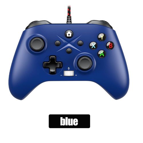 Bleu - Contrôleur De Jeu Filaire Usb Pour Xbox One, Xbox Series S, Xbox Series, Pc, Steam Gamepad, Console De Jeu, Accessoires De Contrôle
