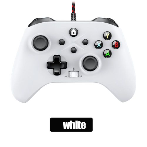 Blanc - Contrôleur De Jeu Filaire Usb Pour Xbox One, Xbox Series S, Xbox Series, Pc, Steam Gamepad, Console De Jeu, Accessoires De Contrôle