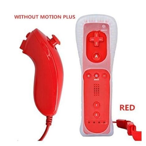 Pas Motion Plus - Joystick Bluetooth Sans Fil Pour Nintendo Wii, Manette De Synchronisation, Manette De Jeu, Stocke La Main, Dahchuck, Motion Plus En Option, 2 En 1