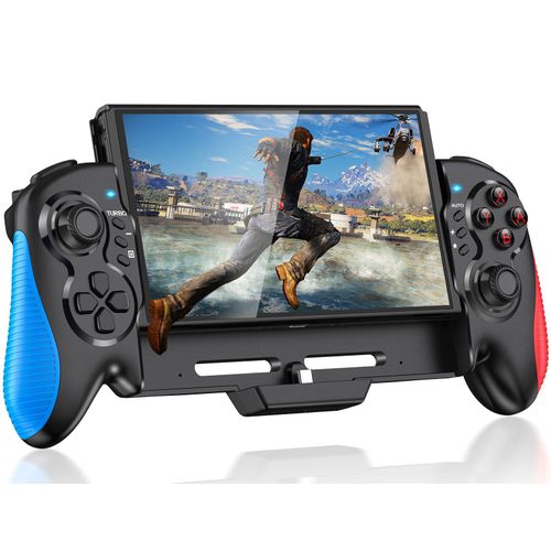 Contrôleur De Mise À Niveau - Joystick Ergonomique Filaire Pour Nintendo Switch, Manette De Jeu Oled, Manette De Jeu Vidéo Pouvez-Vous Ro 6 Axes