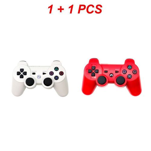 Mélanger Un 2 Pcs - Manette Bluetooth Sans Fil Pour Sony Ps3, Manette De Jeu Pour Play Station 3, Joystick, Poignée À Distance Pour Sony Playstation 3