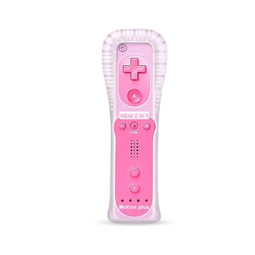 Rose 2 - Manette De Jeu À Distance Sans Fil Avec Motion Plus Intégré, Manette De Jeu Pour Nintendo Wii Dahchuck, Manette De Jeu À Distance Pour Nintendo Wii
