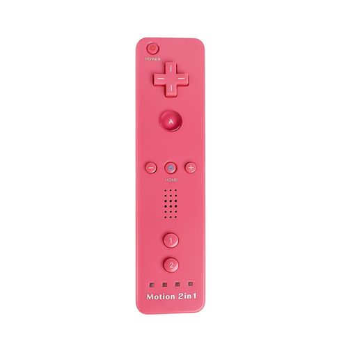 Rouge Droit - Manette De Jeu À Distance Sans Fil Dahchuck, Manette De Jeu Pour Nintendo Wii Et Wii U, 2 En 1, Motion Plus En Option, Contrôleur De Jeu Vidéo