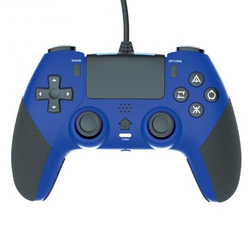 Manette De Jeu Avec Poignée Filaire Pour Ps 4, Avec Fonction De Vibration À Six Axes, Joystick Avec Programmation Macro