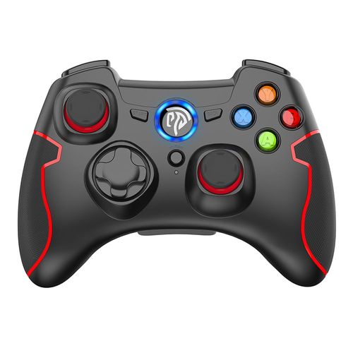 Rouge - Easysmx Esm-9013 Wireless 2.4g Game Controller Gamepad Support For Pc (Windows Xp/7/8/8.1/10) Ps3 Android Vista Tv Box