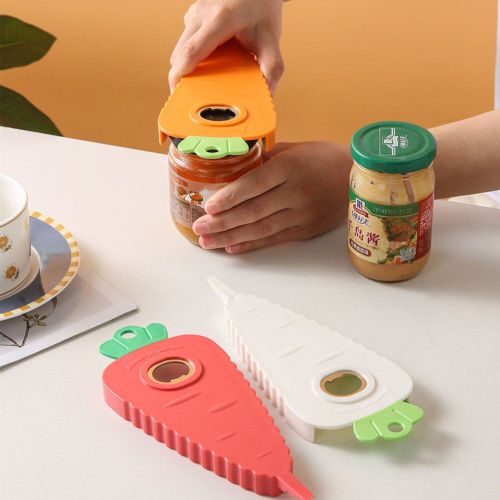 Ouvre-Bocal Magnétique Multifonction, Ouvre-Bouteille De Carotte, Outils De Fête, Barre, Clé De Poignée De Couvercle, Ouvre-Boîte, Gadgets De Cuisine