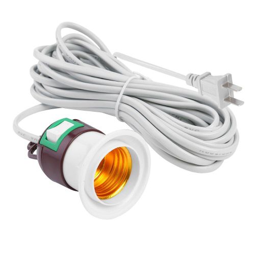 Câble D'alimentation E27 Pour Support De Lampe Suspendue, Luminaire De Plafond, Connexion À Vis, Ligne D'ampoule, Connecteur De Lustre