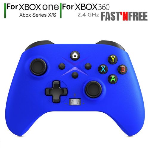 2.4 G De Bleu - Consoles De Jeux Sans Fil Pour Xbox Series S X One, Contrôleur Windows, Contrôleur Android Et Ios