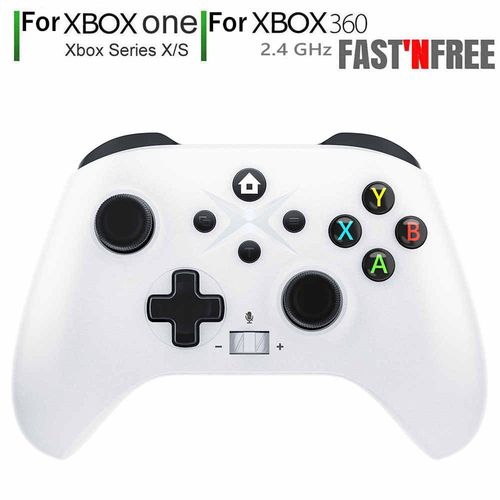 2.4 G De Blanc - Consoles De Jeux Sans Fil Pour Xbox Series S X One, Contrôleur Windows, Contrôleur Android Et Ios