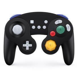 Noir Sans Boîte - Contrôleur De Commutateur Sans Fil Nintendo Gamecube, Manette De Jeu Bluetooth, Aste, Réveil