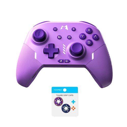 Vibration Hd - Manette De Jeu Huben M9 Mechanical Elite, Contrôleur De Vibration Hd, Manette Alps, Manette De Jeu Pour Nintendo Switch, Pc, Android,Ios
