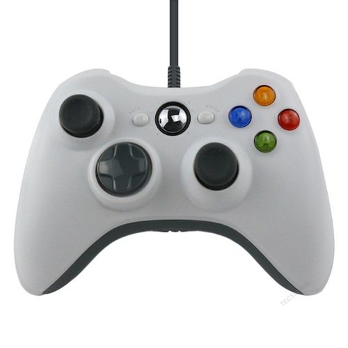 Blanc - Manette De Jeu Filaire Usb Microsoft Xbox360, Contrôleur De Jeu Pour Xbox 360, Pour Téléphone Portable Et Pc