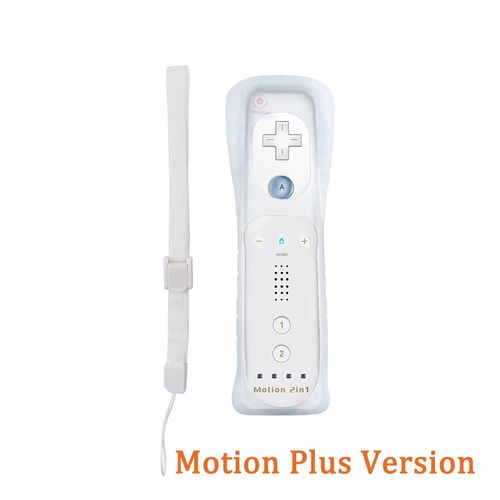 16-45-160 - Manette De Jeu Sans Fil Avec Motion Plus Intégré, Manette De Jeu Pour Jeux Nintendo Wii, Contrôle À Distance, Manette De Jeu