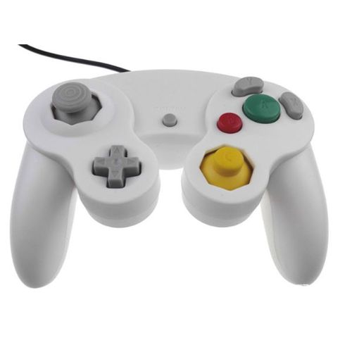 Blanc - Manette De Jeu Filaire Pour Nintendo Wii Wiiu Gamecube, Accessoire De Jeu