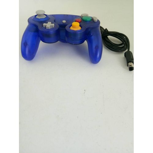 Bleu Transparent - Manette De Jeu Filaire De Couleur Transparente Avec Point Unique Pour Pc De Cube Délibérément Pour Manette De N-G-C