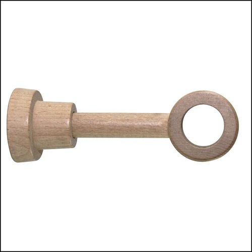 1 SUP EXT 85-130MM FERME D28 BOIS NAT