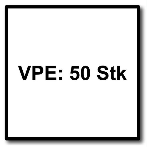 Heco Multi Monti Plus F Vis D'ancrage 6,0 X 80 Mm, 50 Pcs. + Vis À Béton, Tête Fraisée, T-drive, Zingué Bleu, A2k (48501)