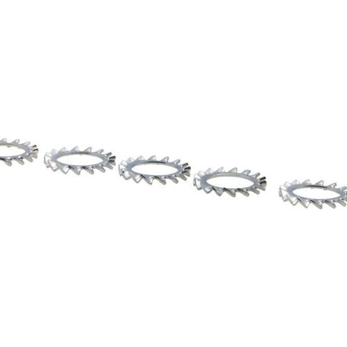 Rondelle Éventail Type Az Zinguée Vissal Ø 6mm  Lot De 40 Rondelles