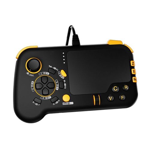 Noir - Manette De Jeu Filaire Avec Boutons De Certes Pour Pc Windows, Manette De Jeu Pc, Ps4, Livraison Directe