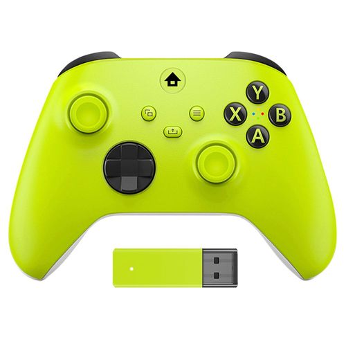Vert - Manette De Jeu Sans Fil Avec Adaptateur 2.4g, Manette De Jeu Pour Xbox One, One S, X, Series X, S, Console De Jeu Et Pc, Windows 10 Plus