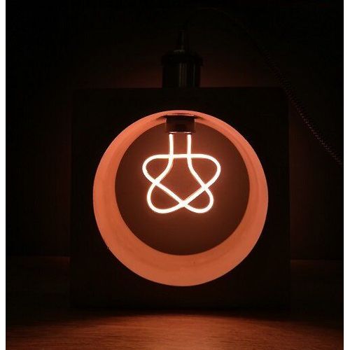 Ampoule Silhouette '?Toile' Filament Led 8w