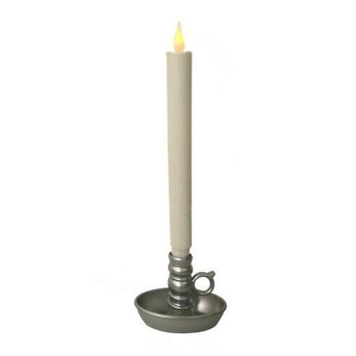 Bougie Flamme Led Vacillante - Cire V?Ritable - 25cm