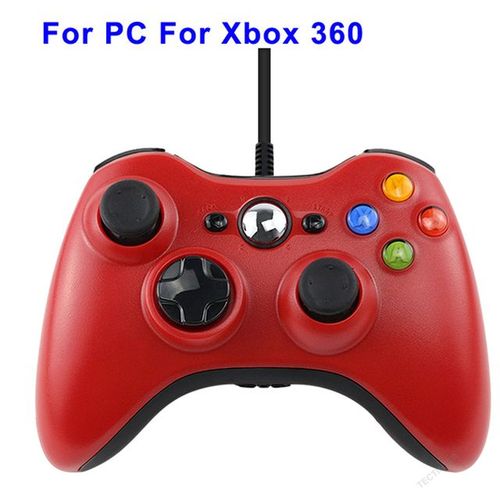 Rouge - Manette De Jeu Filaire Usb Pour Xbox 2022, Manette Pour Microsoft Pc Officiel, Windows 7, 8, 10, Livraison Directe, 360