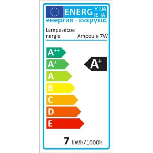Lot De 5 Ampoules Led Gu10 7w Smart Dimmable 3000k Blanc Chaud