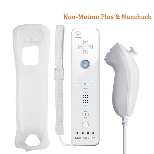 Personne N ° 53-240 - Manette De Jeu Sans Fil 2 En 1 Pour Jeux Nintendo Wii U, Télécommande, Joystick
