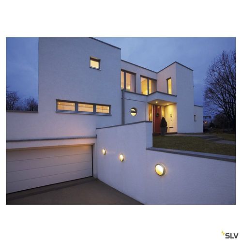 Applique Et Plafonnier Ext?Rieur Slv Bulan, Gris, E14/C35, 60w Max, Ip46