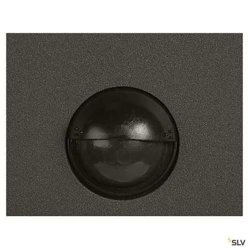 Applique Ext?Rieure Slv Grafit Carr?, Anthracite, E27, 11w Max, Ip44, D?Tecteur De Mouvements