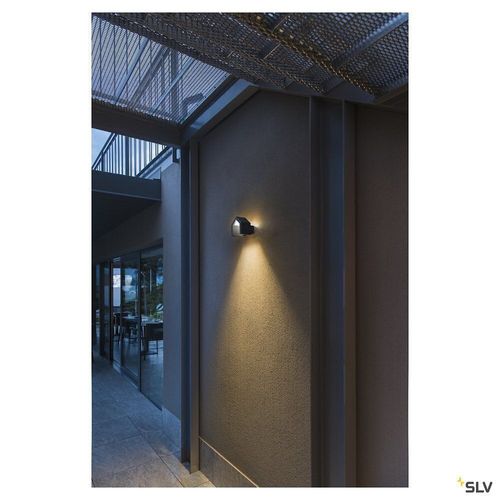Applique Ext?Rieure Slv Rascali, Anthracite, Avec Led Int?Gr?E, 8w, 3000k, Ip54