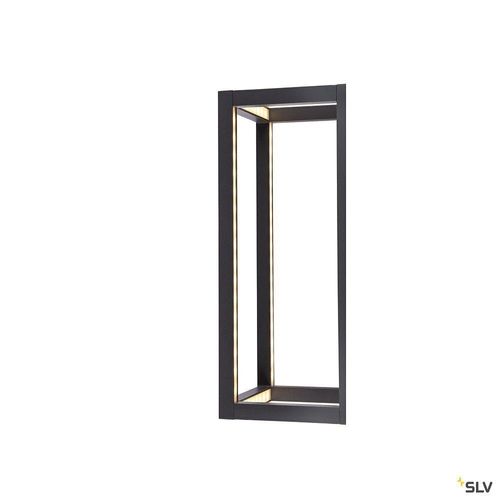 Applique Ext?Rieure Slv Quadrulo, Anthracite, Led, 8w, 3000k, Ip55