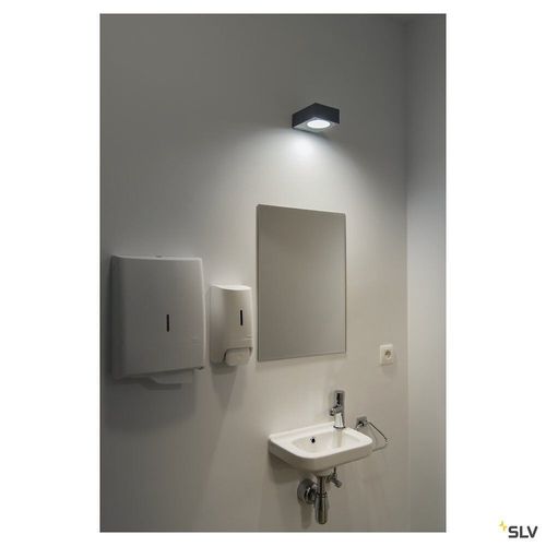 Applique Ext?Rieure Slv Quadrasyl, Anthracite, Gx53/Tcr-Tse, 11w Max, Ip44