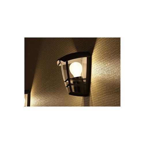 Applique Murale Ext?Rieur Philips - Style Vintage - E27 - 19,5cm - 93507