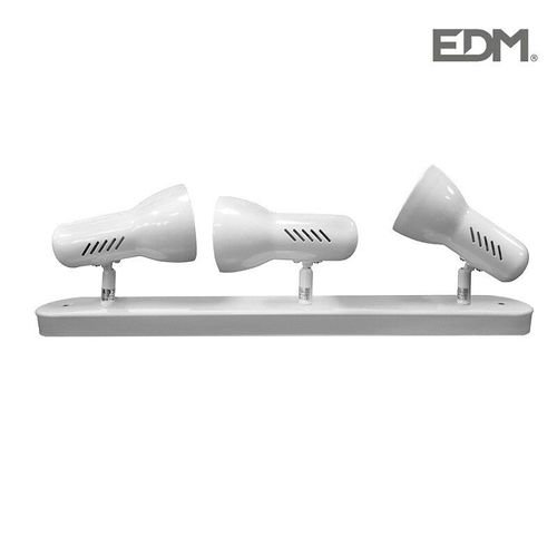 Applique Pour 3 Ampoules E27 Blanc