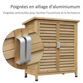 Armoire De Jardin Abri Jardin Remise Pour Outils Sur Pied