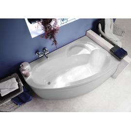 Baignoire douche asymétrique - Pare-baignoire noir - Choix de tailles,  tabliers et angle gauche ou droit - Sandford