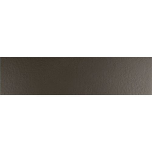 Babylone Terre Brown - Carrelage Uni Texturé 9,2x36,8 Cm Marron Mate