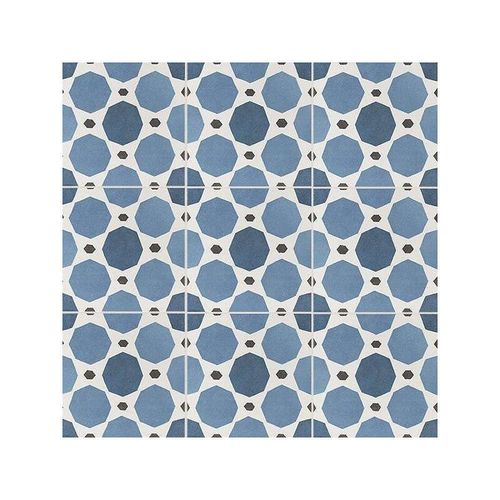 Caprice Deco - Sapphire Colours - Carrelage 20x20 Cm Aspect Carreaux De Ciment Bulles Coloré