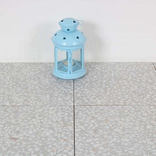 Farnese Amalfi Humo 30 X 30 Cm - Carrelage Aspect Terrazzo Gris