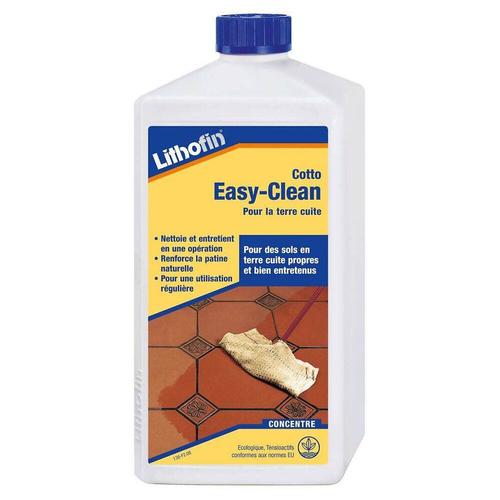 Lithofin Cotto Easy-clean 1 L - Nettoyant Pour Terre Cuite