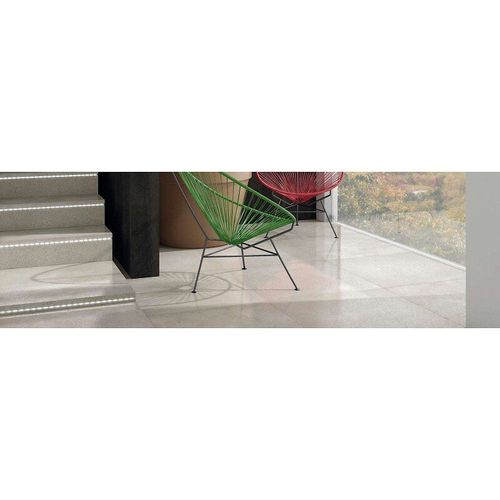 Rift Crema Carrelage Aspect Beton Beige Crème 80x80 Cm