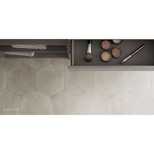 Urban Hexa Melange Natural - Carrelage 29,2 X 25,4 Cm Patchwork Hexagonal Aspect Béton Crème