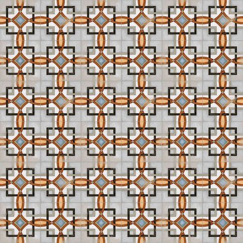 Vodevil Motif Fornos 20 X 20 Cm Carrelage Aspect Carreaux De Ciment