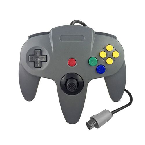 Gris - Manette De Jeu Filaire Pour Console Nintendo 64, Manette De Jeu Classique Pour Console De Jeu Rétro, Contrôle Pour Accessoires Nintendo