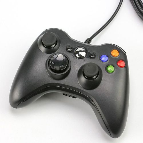 Noir - Manette De Jeu Filaire Usb À Vibrations, Contrôleur Pc Windows 7/8/10