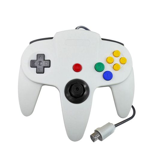 Blanc - Manette De Jeu Filaire Pour Console Nintendo 64, Manette De Jeu Classique Pour Console De Jeu Rétro, Contrôle Pour Accessoires Nintendo